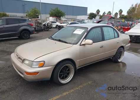 1997 Toyota Corolla Dx from USA, damaged, VIN 1NXBB02EXVZ550796